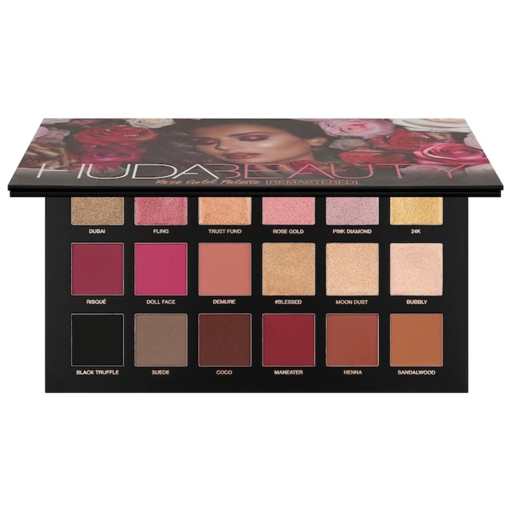HUDA BEAUTY
Rose Gold REMASTERED Eyeshadow Palette